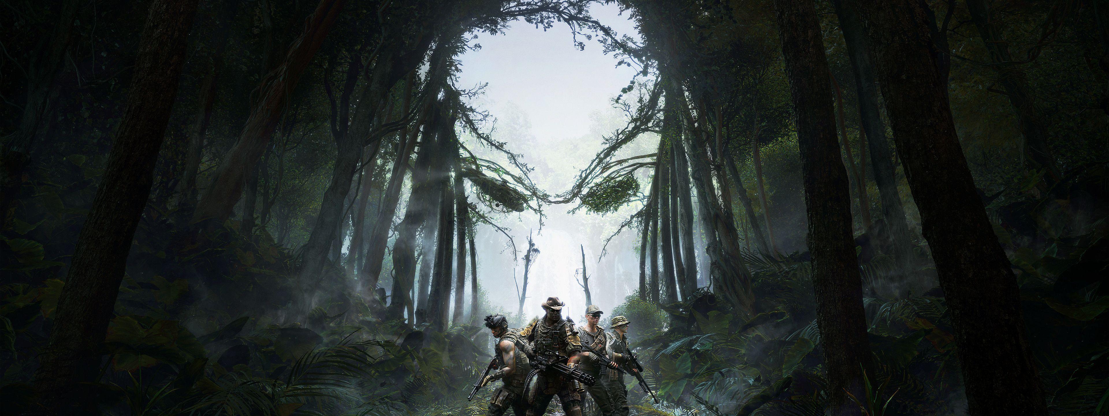 3840x1440 Predator: Trò chơi săn bắn
