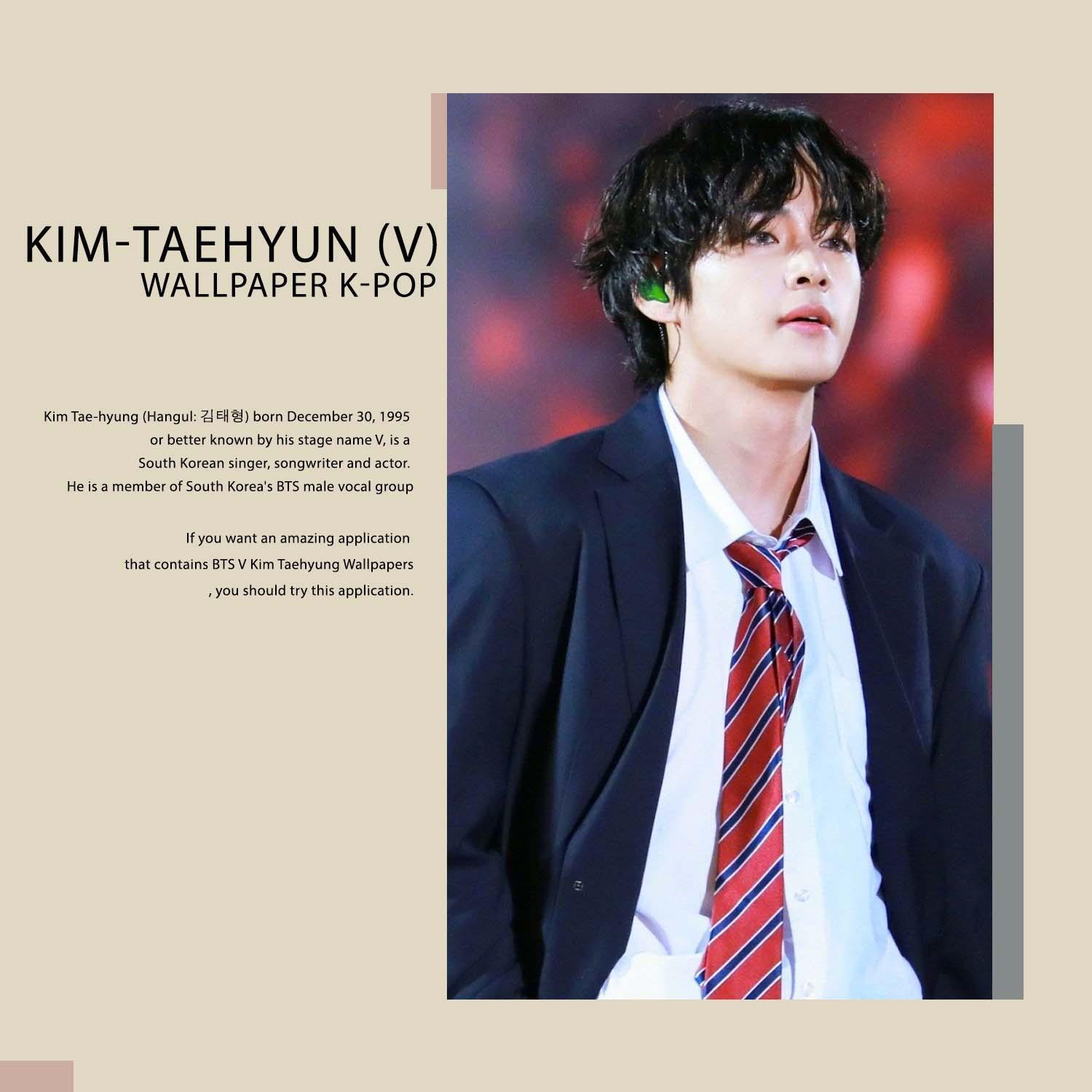 1500x1500 BTS V (Kim Taehyung) Wallpaper K Pop For Android