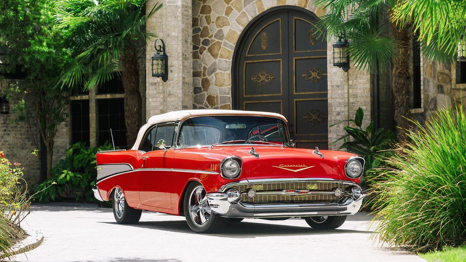 1600x900 Chevrolet Bel Air Convertible Picture, Photo, Wallpaper