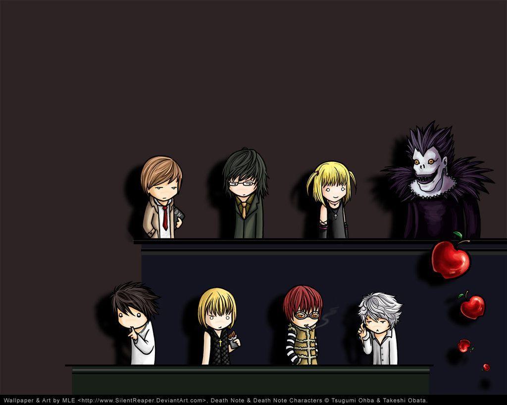 Death Note Chibi Wallpapers - Top Free Death Note Chibi Backgrounds -  Wallpaperaccess