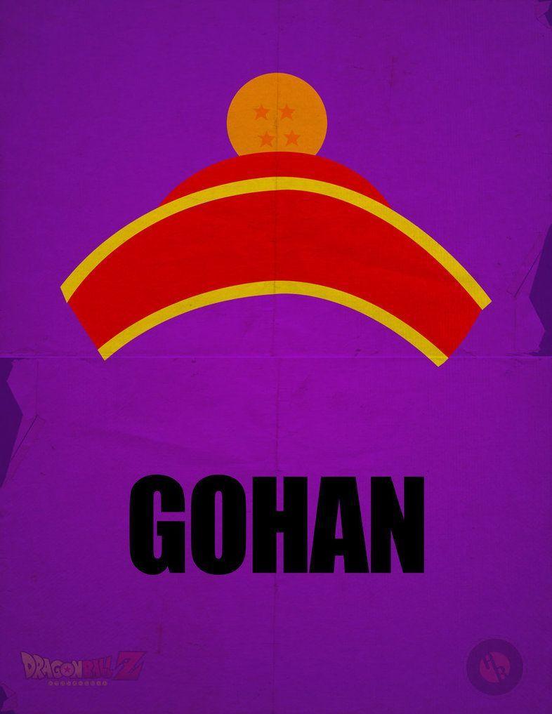 786x1017 Gohan Minimalist Poster. Minimalist poster, Dragon ball z, Gohan