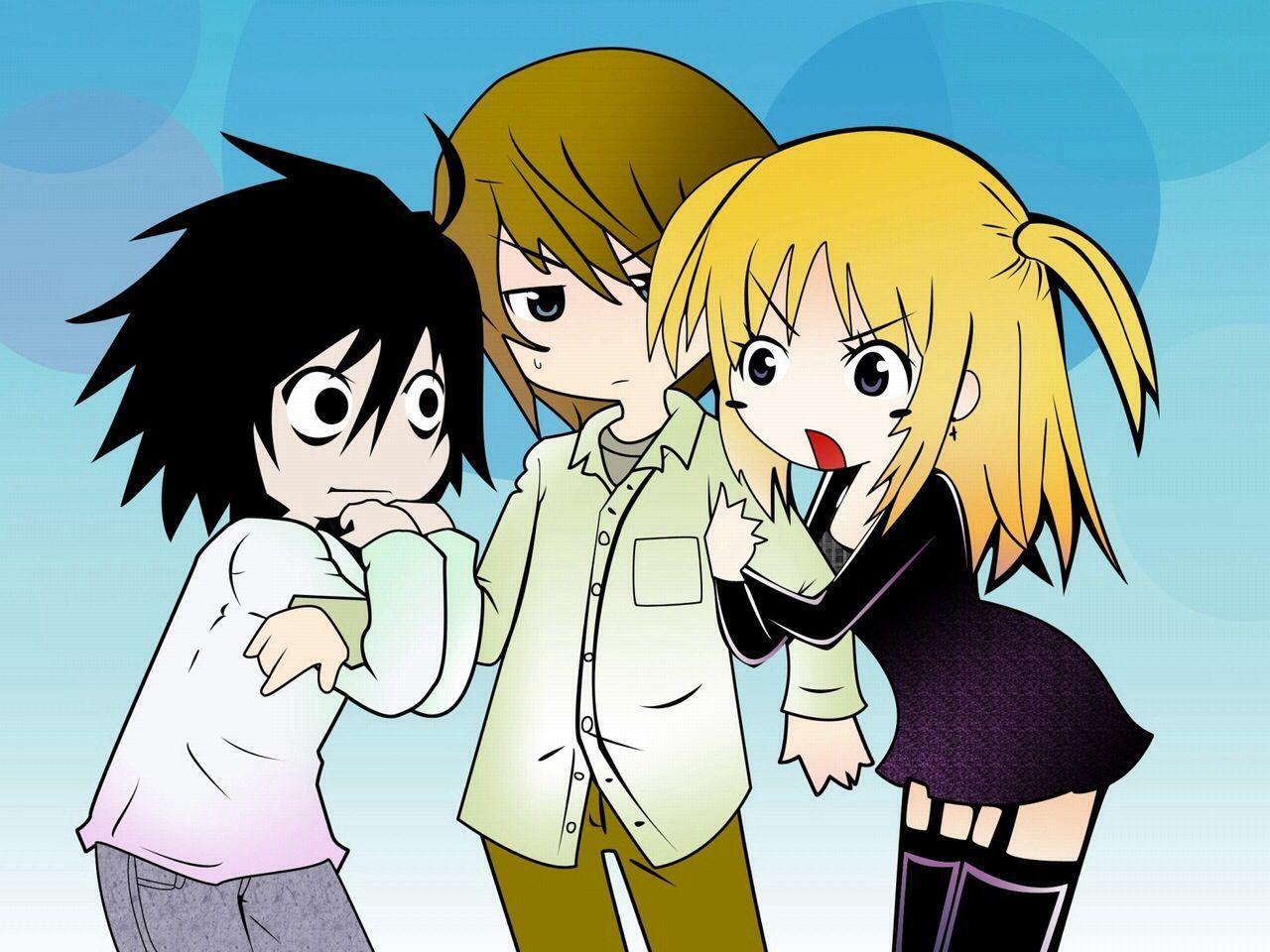 1280x960 Death note chibi. Death Note. Death note, Chibi and Anime