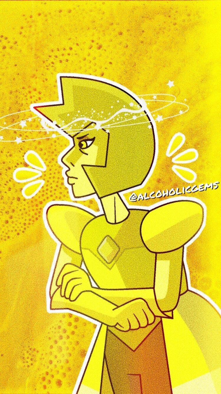 750x1333 Yellow Diamond edit made. Steven universe theories, Steven universe, Cute cartoon wallpaper