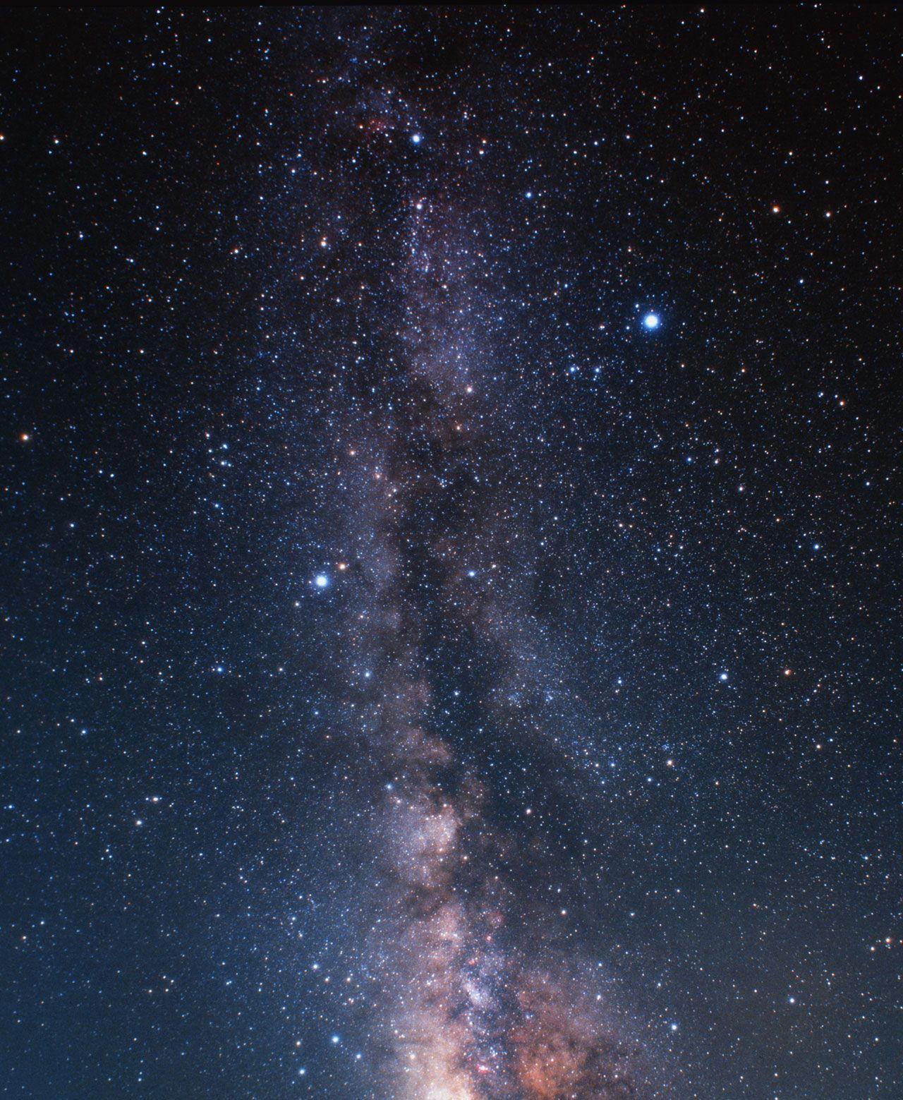 1280x1559 Milky Way Towards The Constellation Of Cygnus Ground Based Image