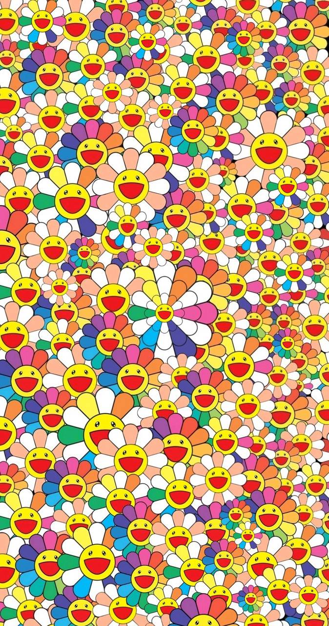 674x1280 Murakami wallpaper