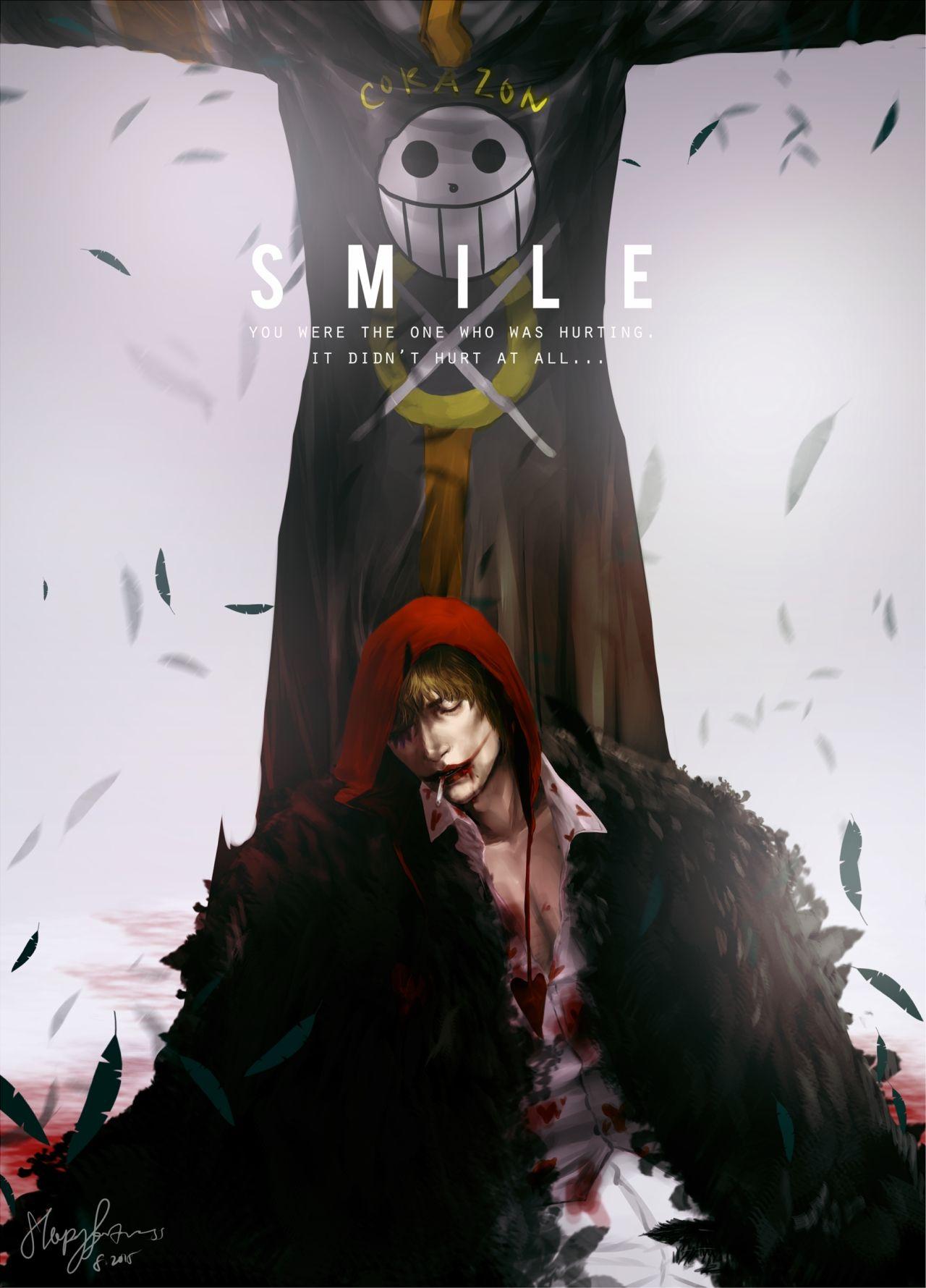 1280x1780 Donquixote Rocinante/. One piece anime, One piece wallpaper iphone, One piece world