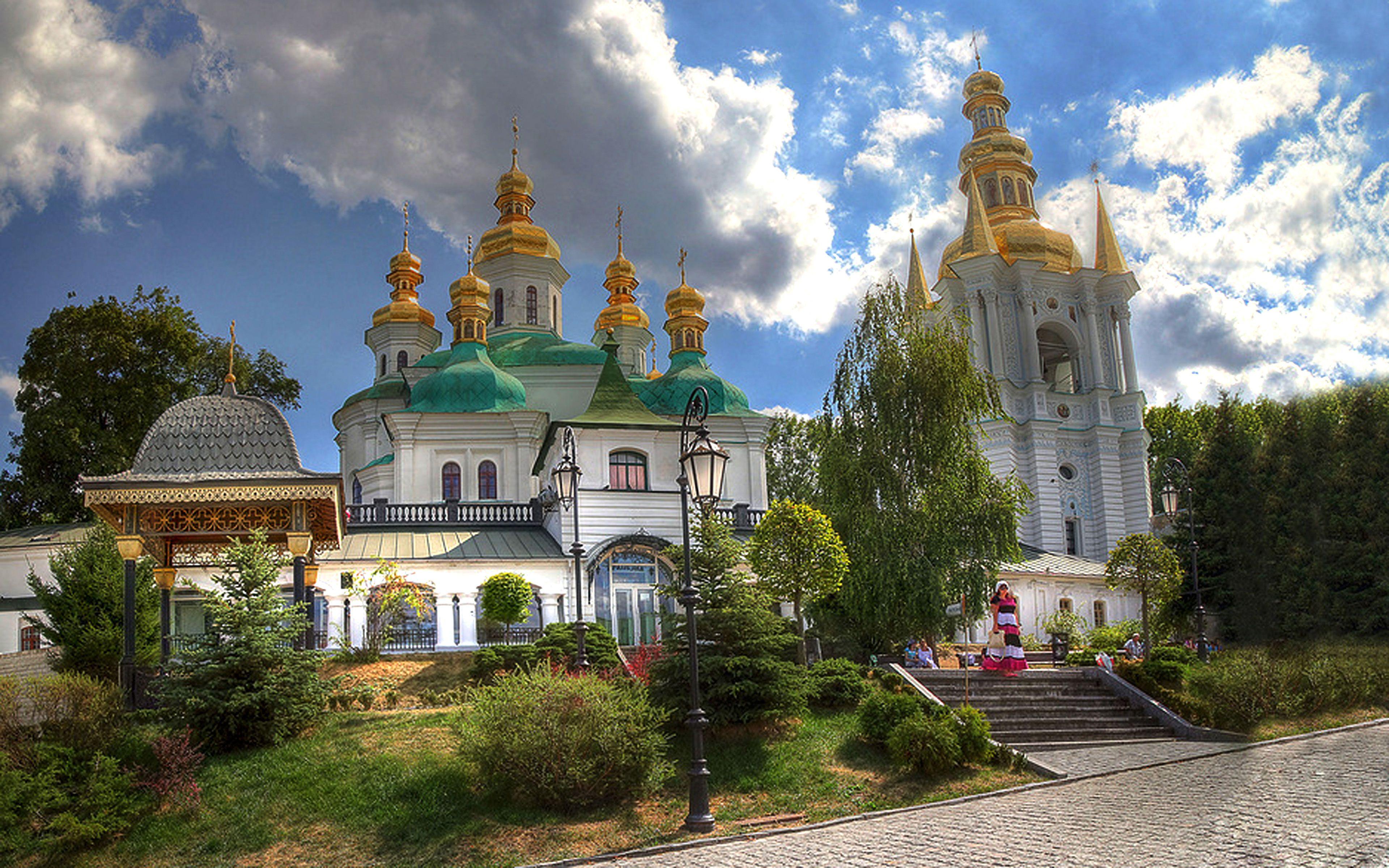 3840x2400 Wallpaper HD Kiev Pechersk Lavra Monastery Kiev Ukraine 29106 :
