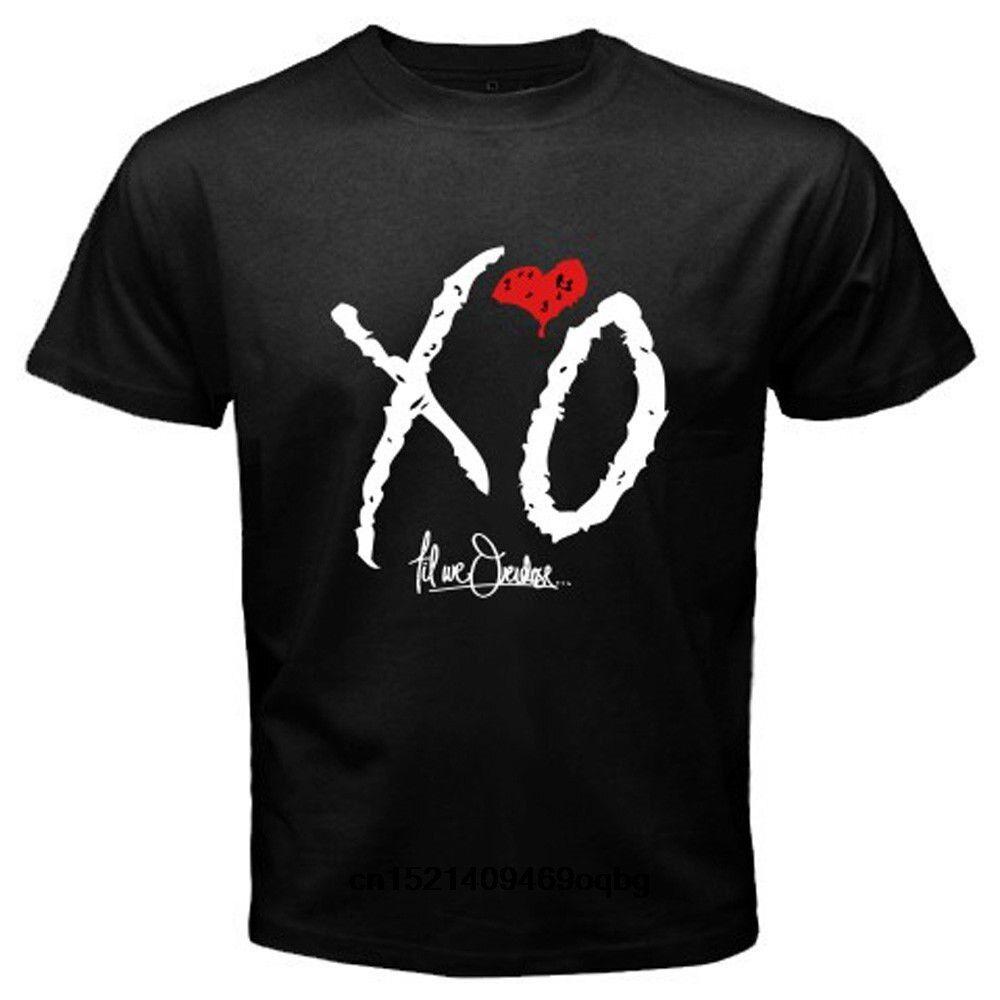 1000x1000 New The Weeknd Cover Xo Till We Overdose White Black T Shirt Size S To 2XL Short Sleeve Discount 100 % Cotton T Shirts. T Shirts
