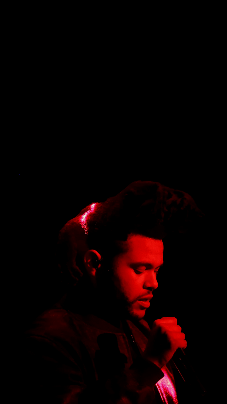 750x1334 The Weeknd iPhone X Wallpaper