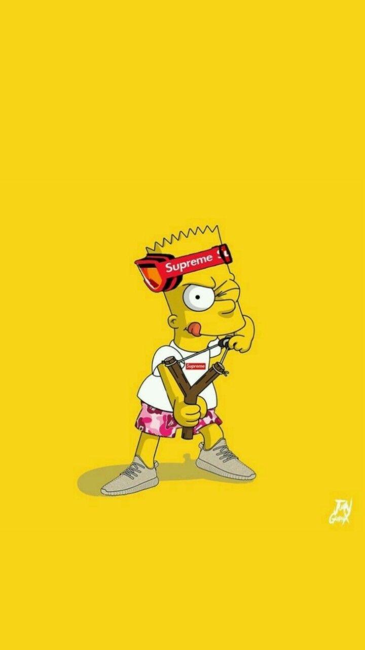 720x1280 bart simpson wallpaper