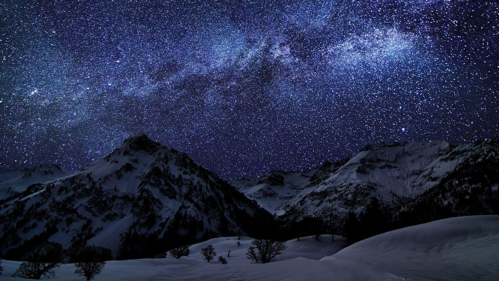 1920x1080 HD Milky Way Wallpaper