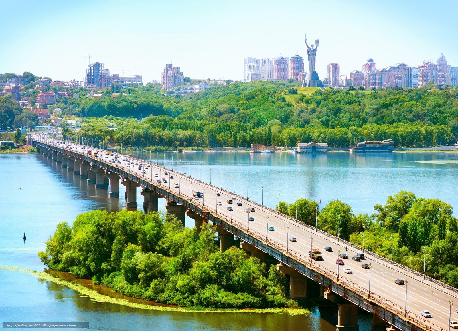 1600x1158 Download wallpaper Kiev, Ukraine, river, Dnieper free desktop wallpaper in the resolution 6000x4341