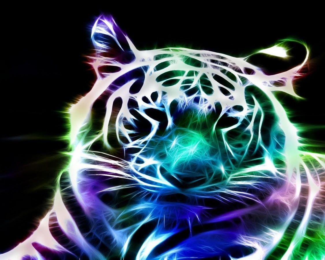 Neon Animals Wallpapers Top Free Neon Animals Backgrounds Wallpaperaccess