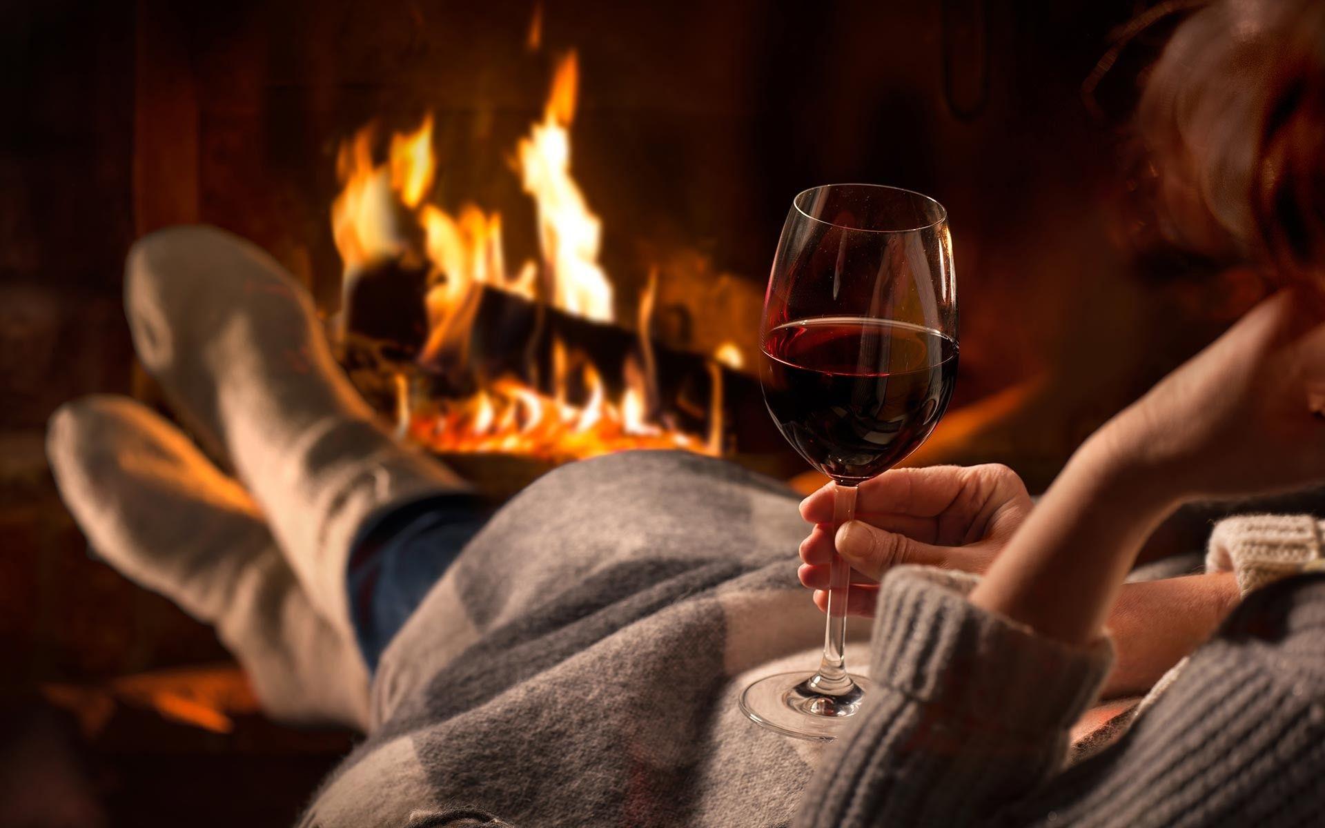 1920x1200 Fireplace Wallpaper