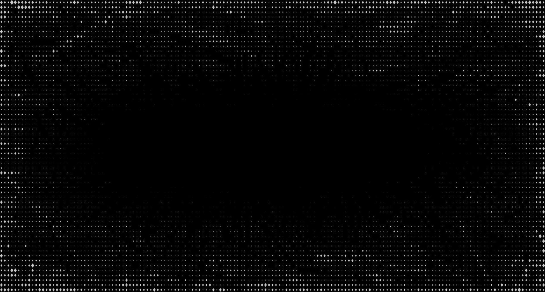 1829x980 Grunge texture background. Overlay dots texture. Abstract grain on black background. Grungy speckle effect. Mosaic print distressed wallpaper. Pixelated particles backdrop