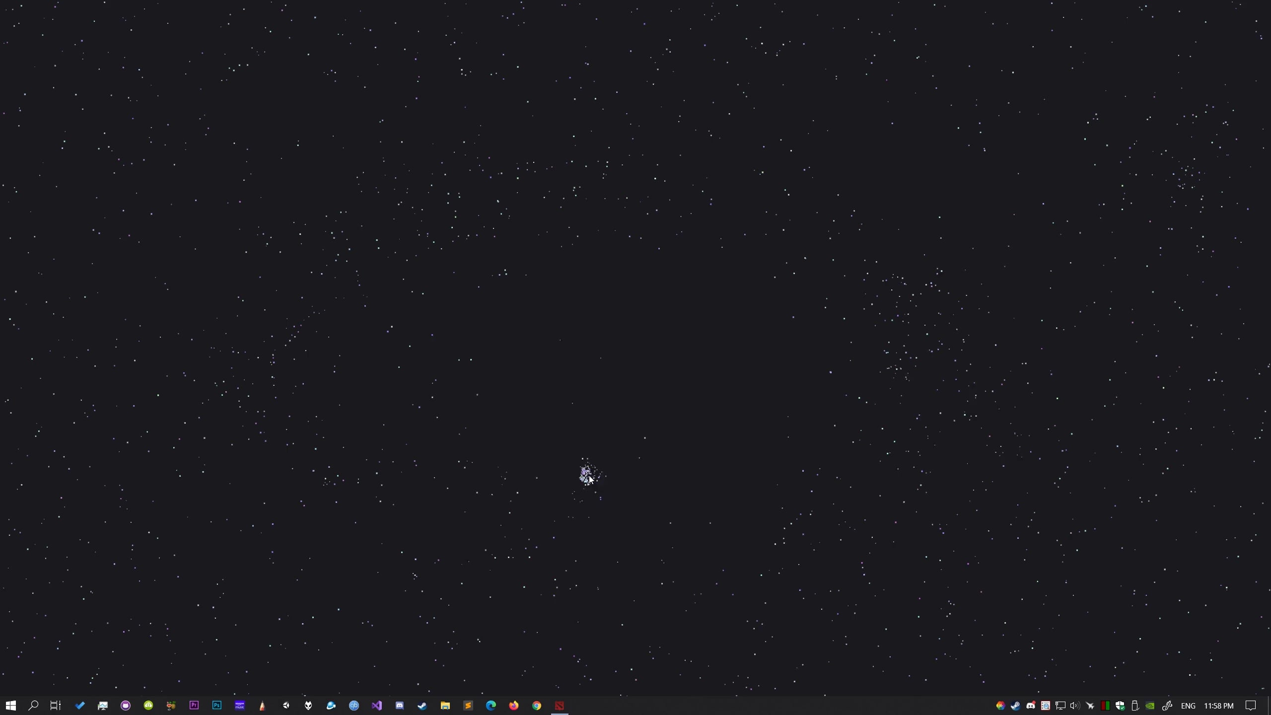 2560x1440 Attractive Particles Wallpaper