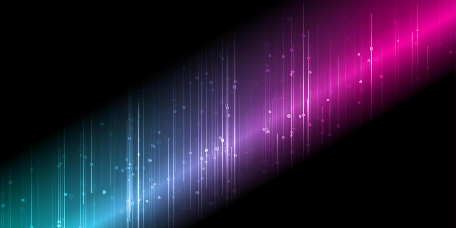 1920x960 Glowing Blue Purple Circuit Board Lines Abstract Futuristic Hi Tech Background