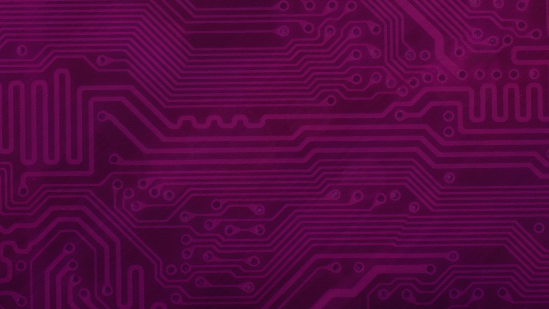 1920x1080 Circuit Board Background Slide: Red Violet