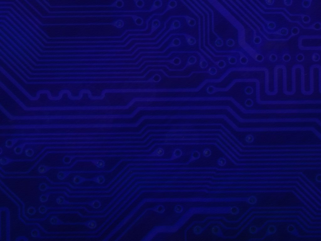 1024x768 Circuit Board Background Slide: Blue Violet