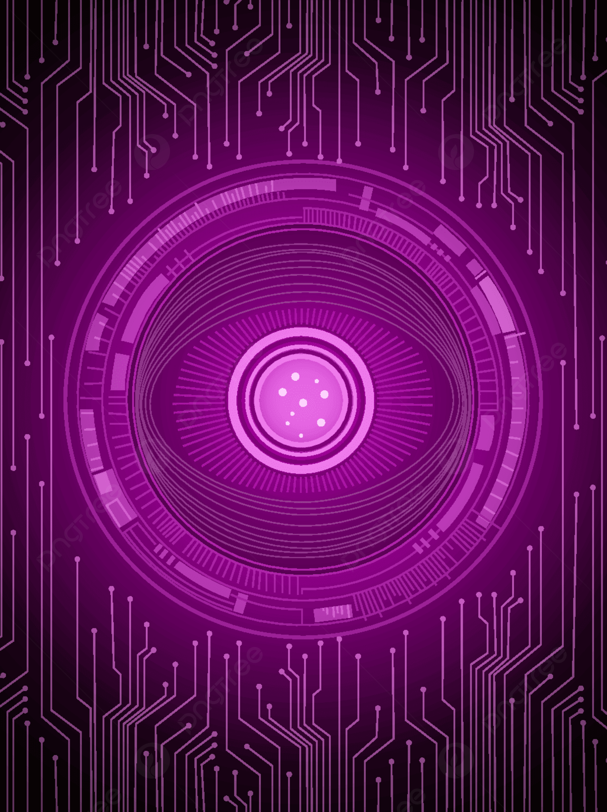 1200x1604 Concept Background Of Future Technology Of Purple Eye Network Circuit Wallpaper Image For Free Download