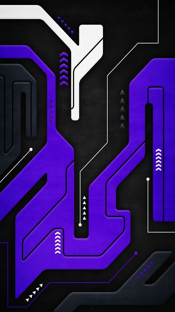 736x1308 Abstract Purple and Black Graphic Wallpaper. Technology design graphic, Black and blue wallpaper, Sci fi wallpaper