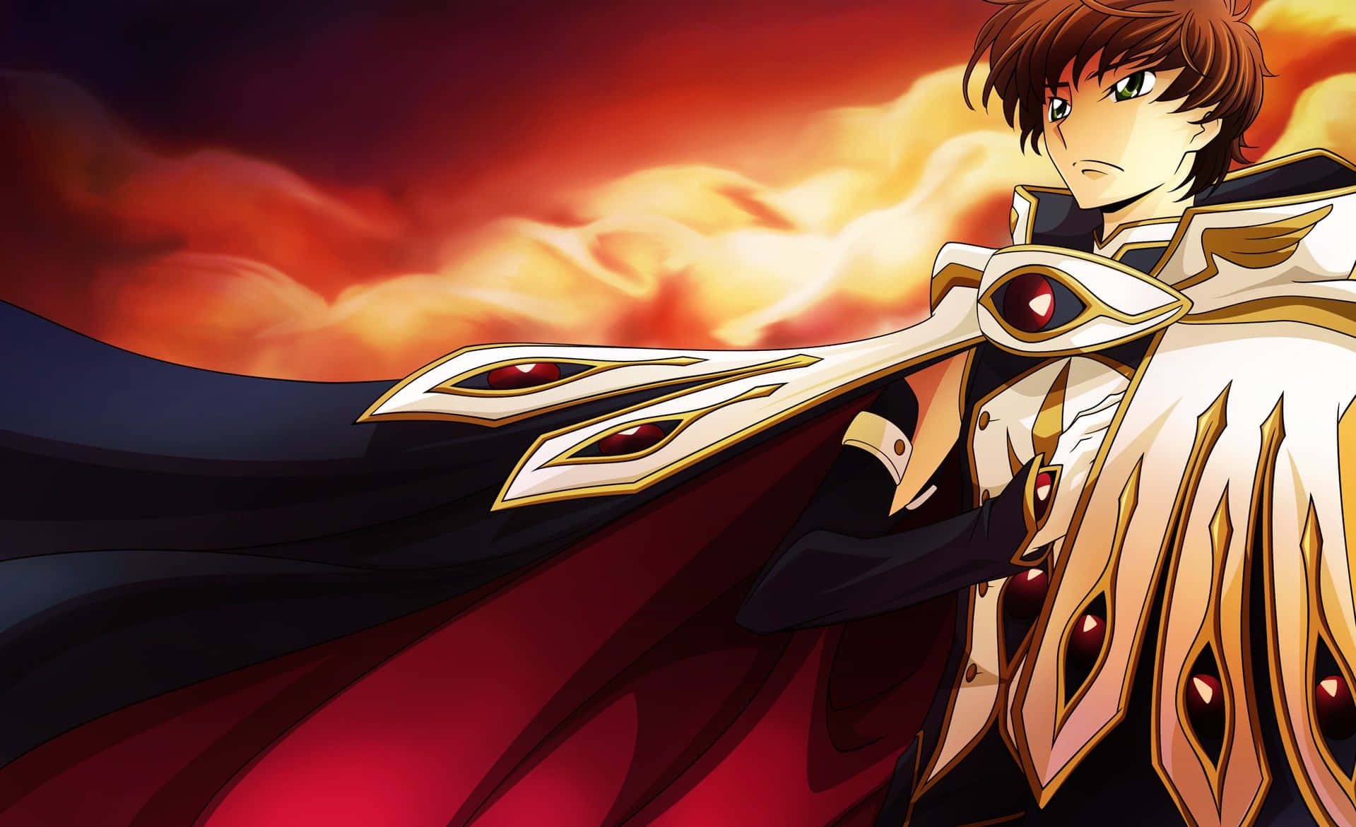 1919x1171 Download Suzaku Kururugi in action Wallpaper