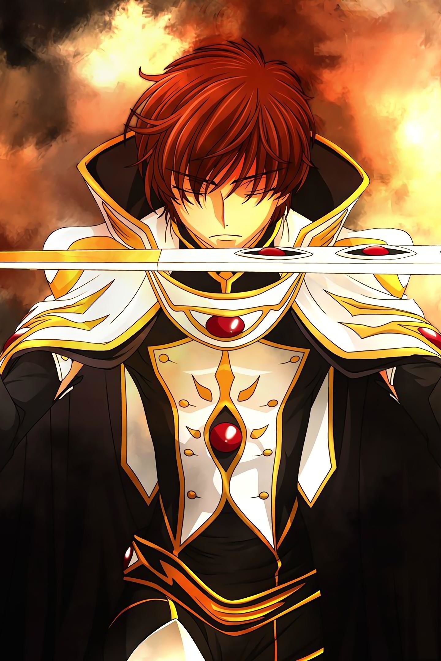 1440x2160 Suzaku Kururugi Wallpaper