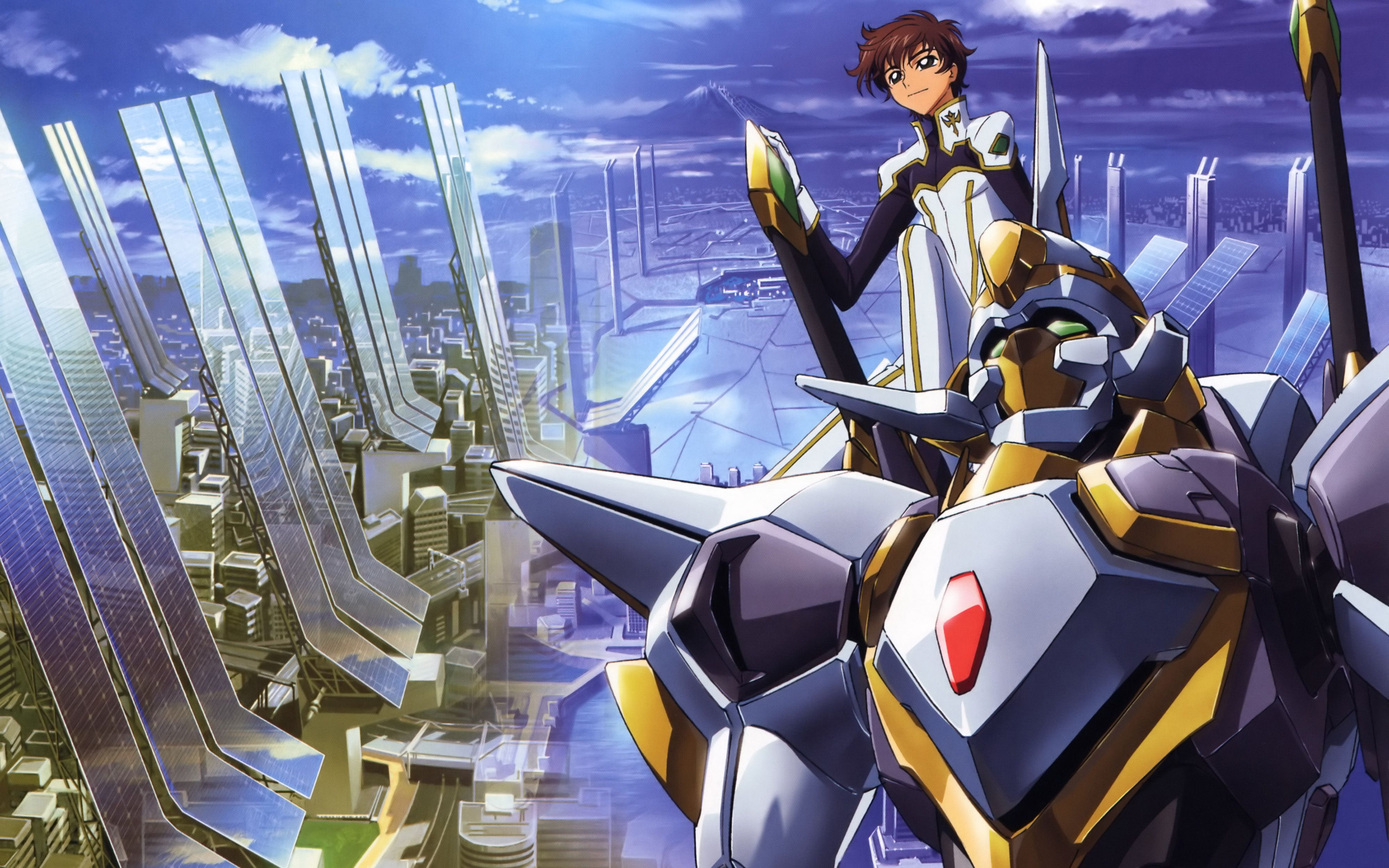 4000x2500 Suzaku Kururugi in Code Geass