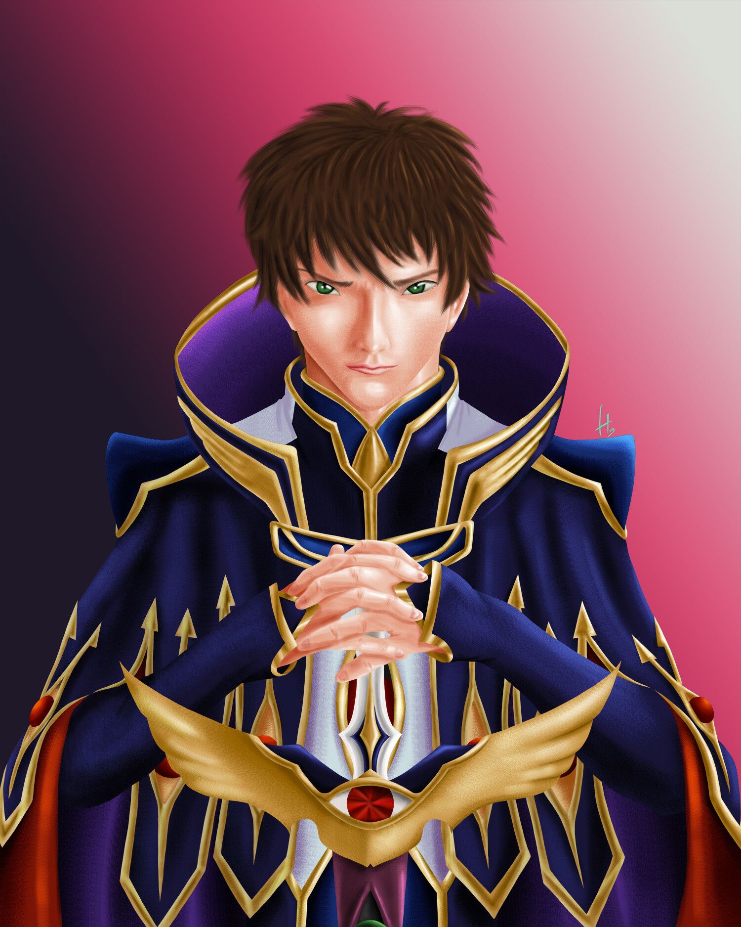 1500x1875 Kururugi Suzaku Knight of Zero