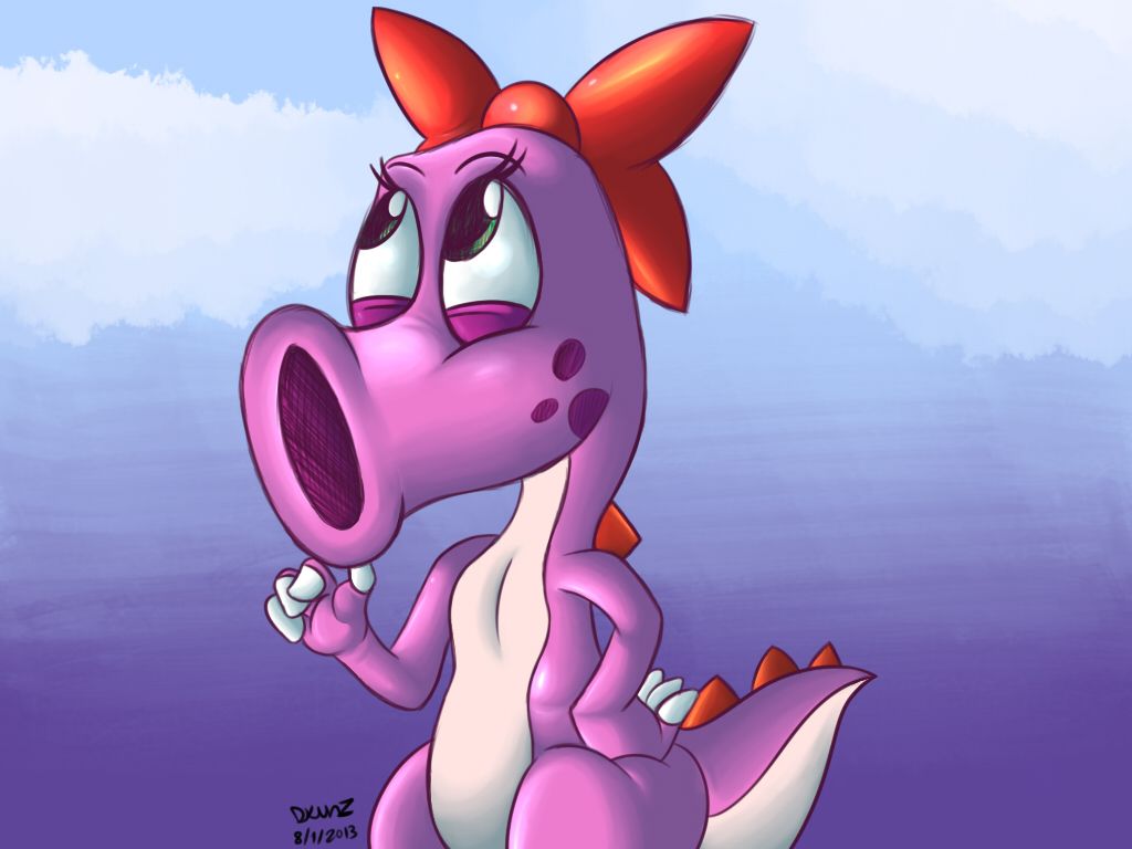 1024x768 Birdo Painting