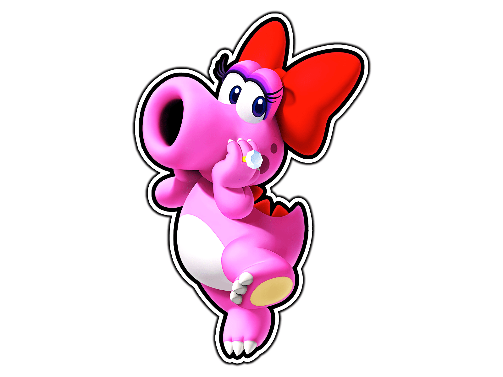 1600x1200 Birdo Mushroom Kingdom Sticker Waterproof Vinyl Decal Die Cut Car