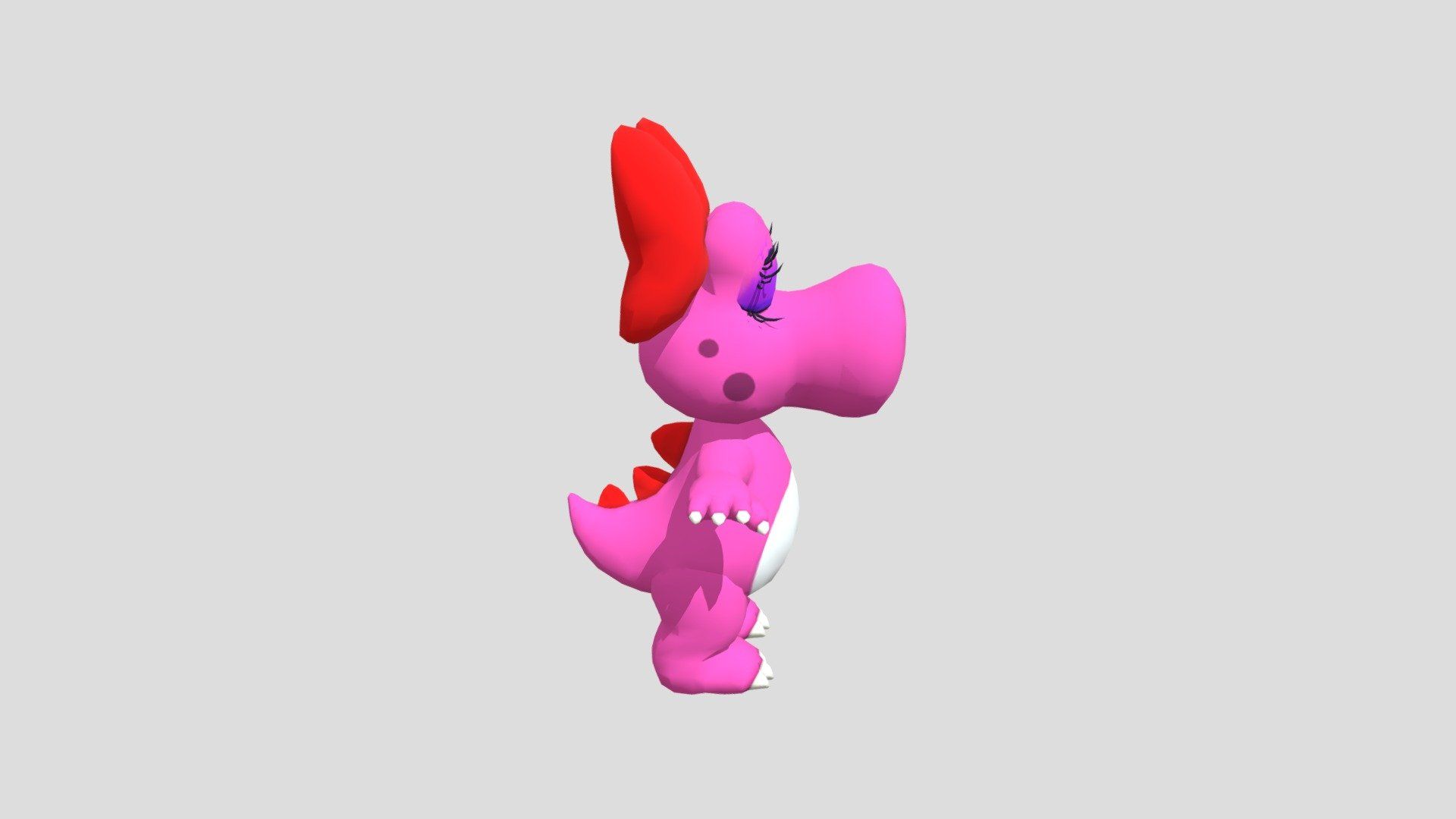 1920x1080 Mario Party 9 Birdo Model By 23200 [56a5d3c]