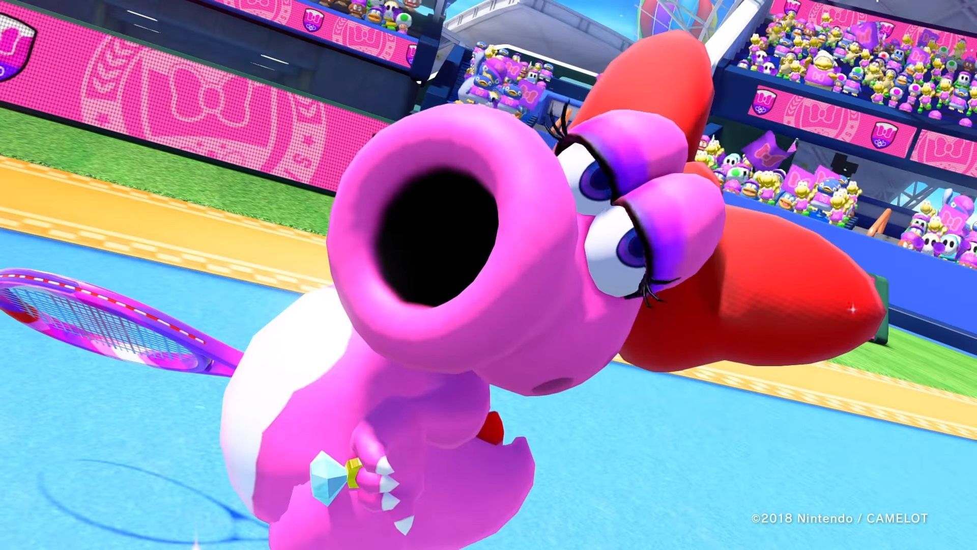 1920x1080 Mario Tennis Aces Shows Birdo in a New Character Trailer