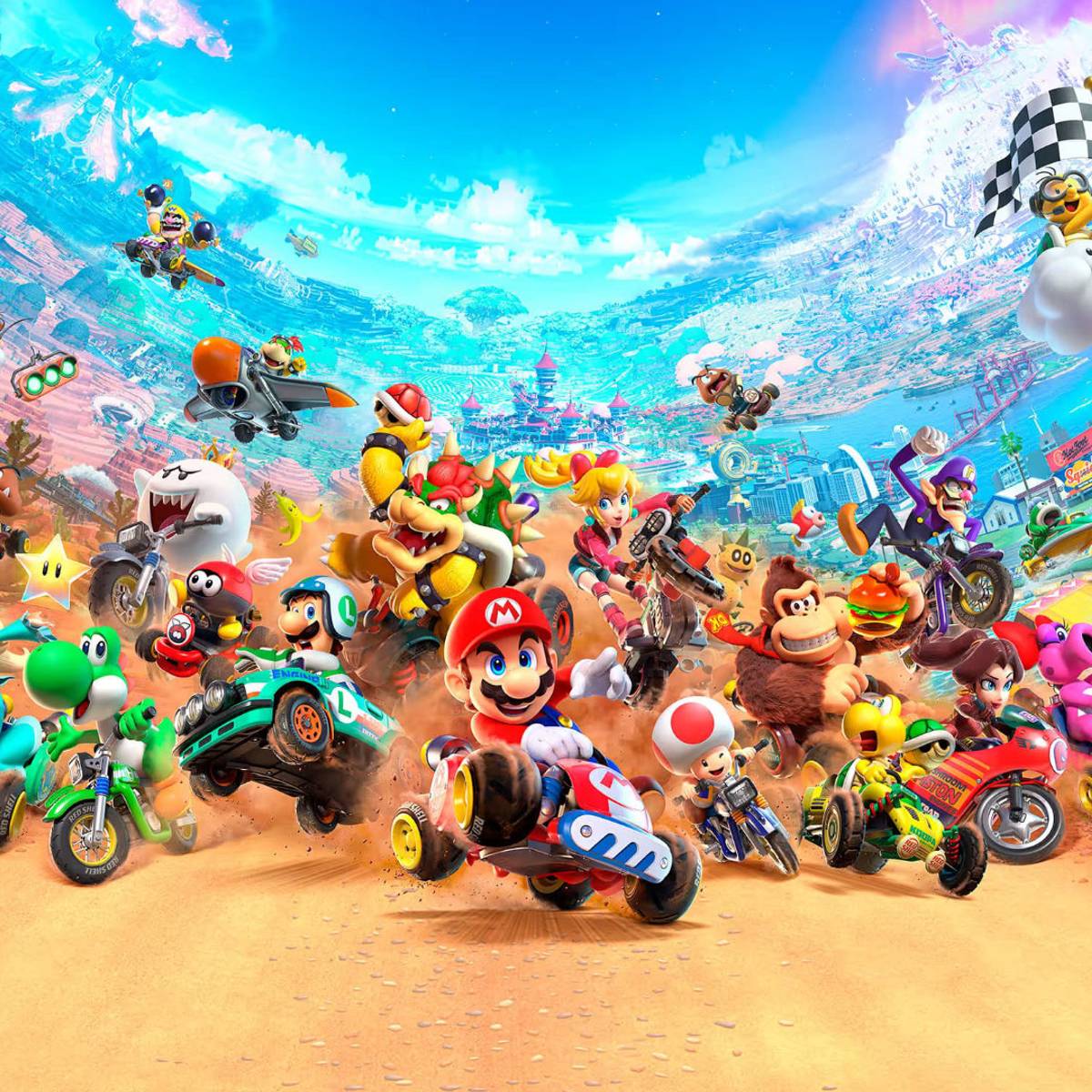 1200x1200 Birdo Mario Kart Dolphin Yellow Turbo Birdo Super Mario Wiki, The Mario Encyclopedia