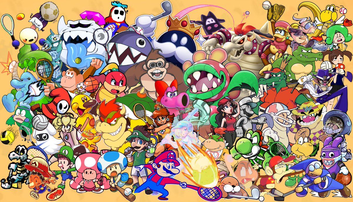 1200x687 Birdo My contribution to 's Mario Sports Collab