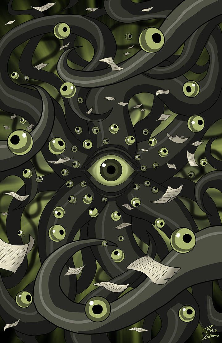 719x1111 Yog Sothoth Commission By Phil Cho