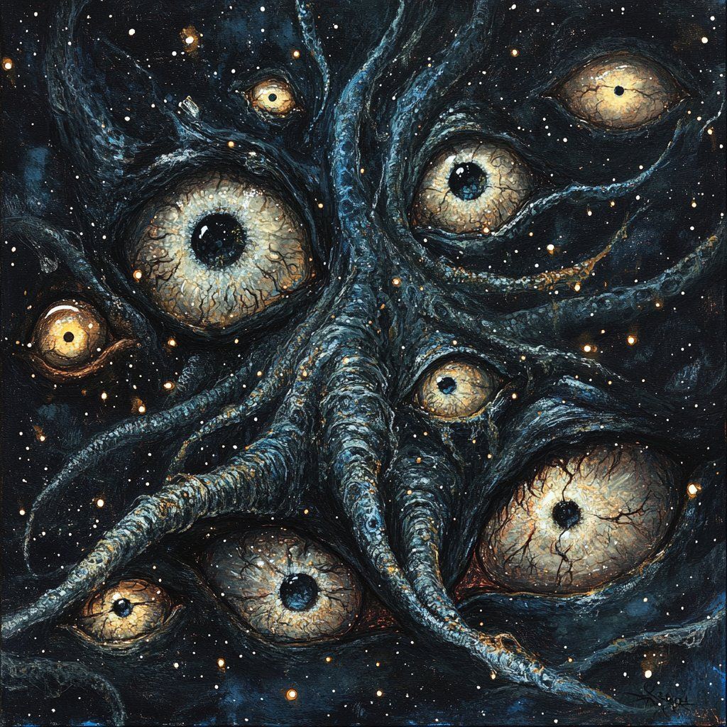 1024x1024 Cosmic Horror: Yog Sothoth Manifesting As A