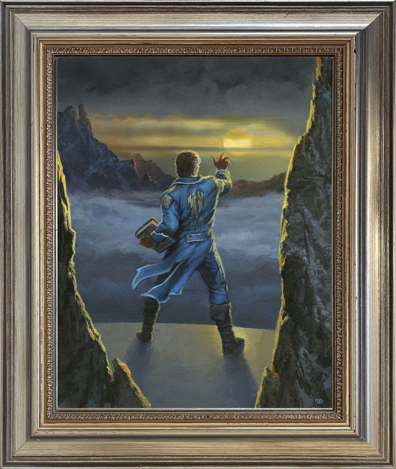 1350x1600 Wind and Truth Original Art Michael Everett