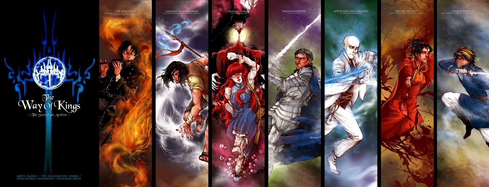 1600x612 WoK Characters I Archive Art Shard, the Official Brandon Sanderson Fansite