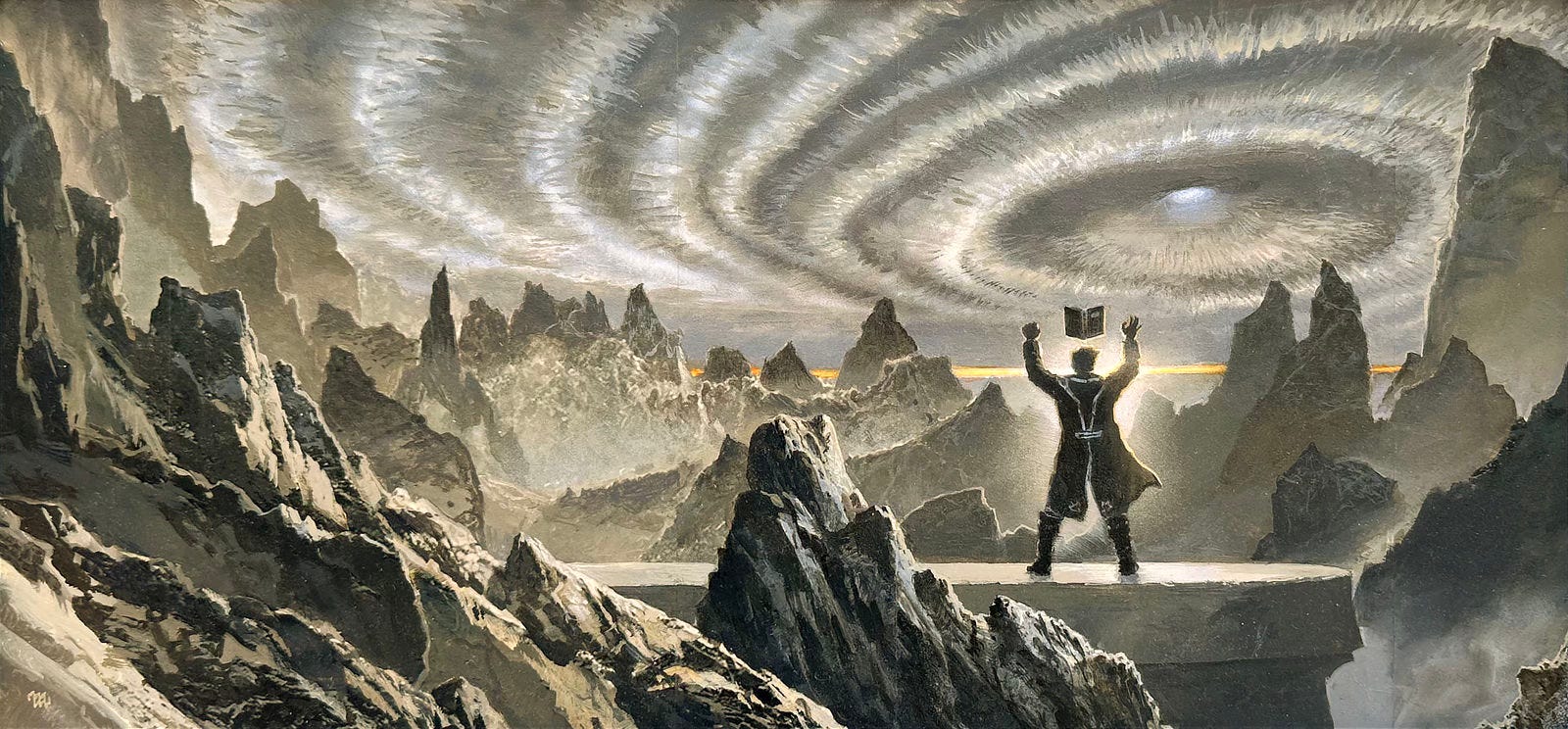 1600x744 TO HOLD BACK DARKNESS Art of Michael Whelan