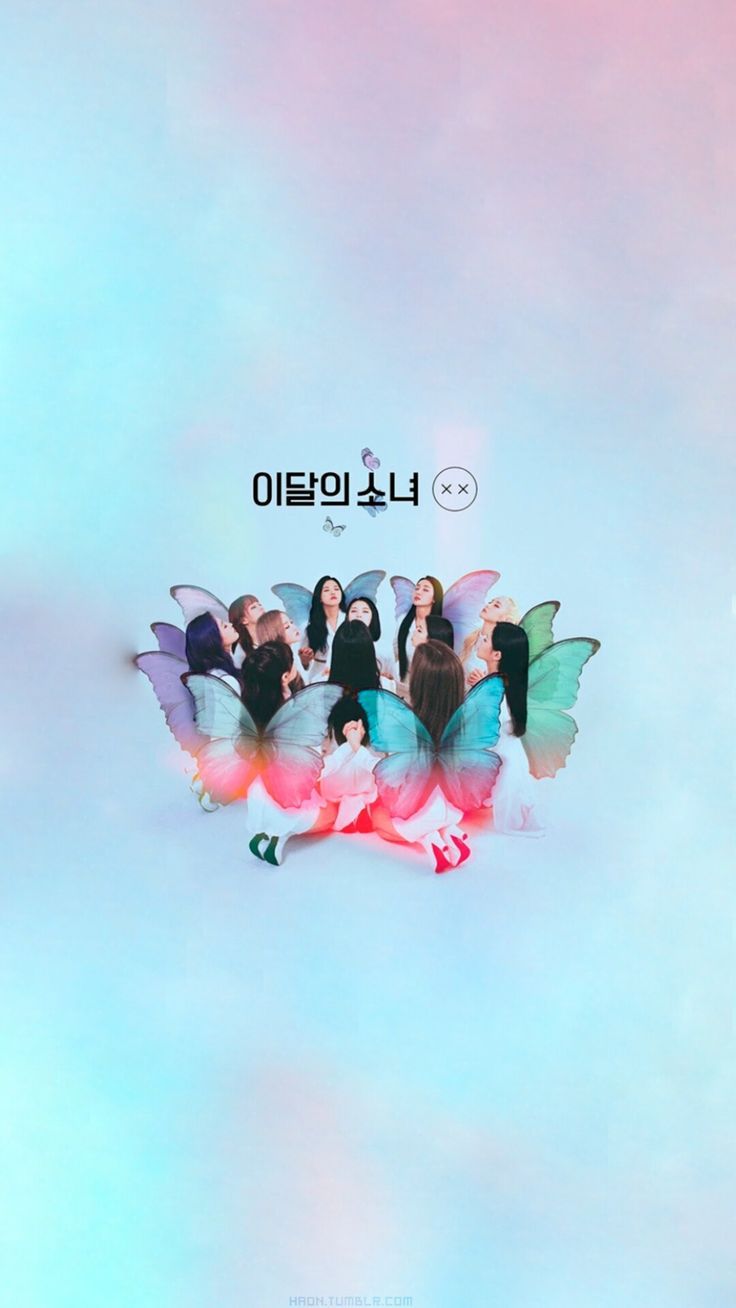 736x1308 Loona Butterfly Wallpaper