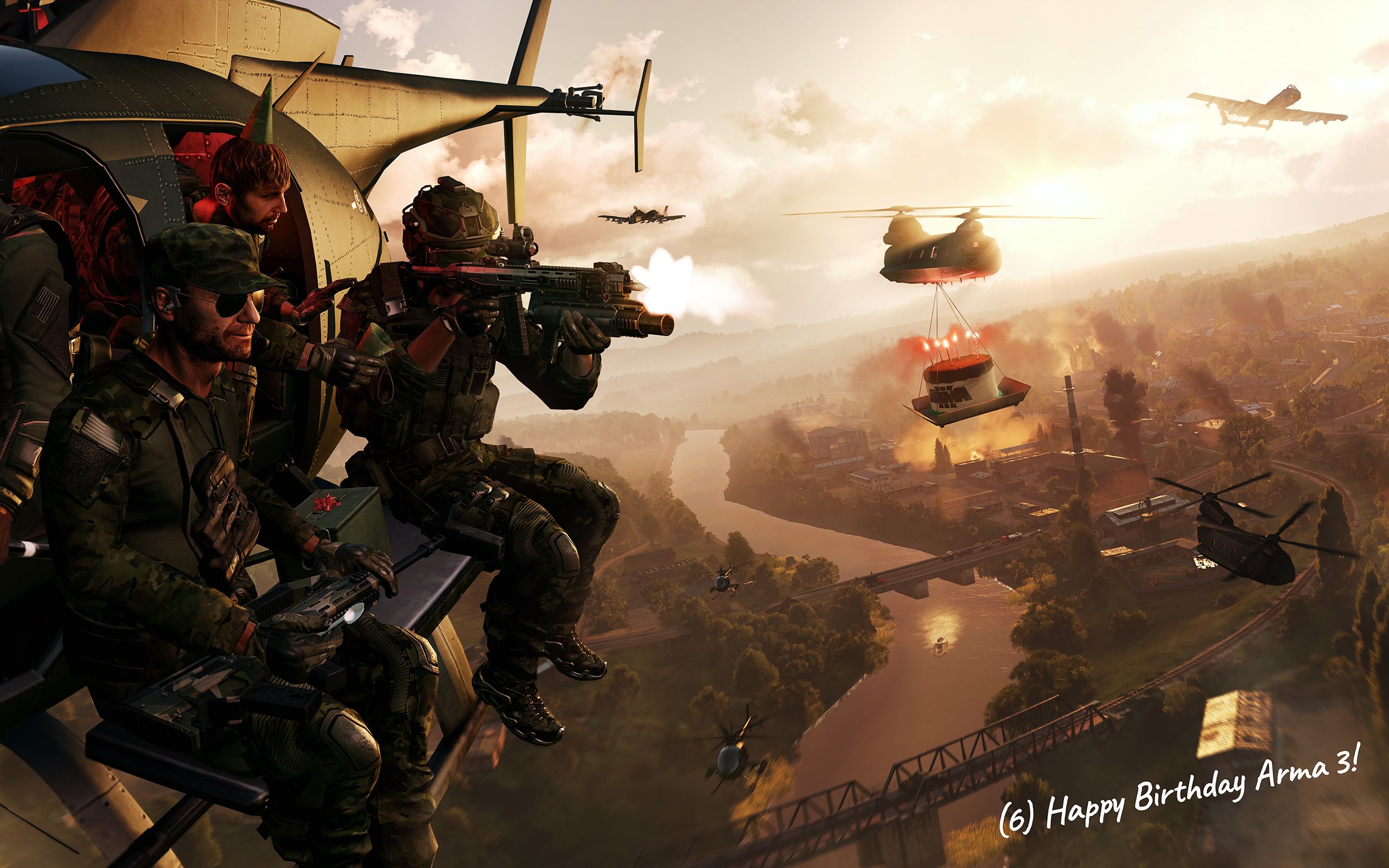2560x1600 HAPPY BIRTHDAY ARMA 3. News