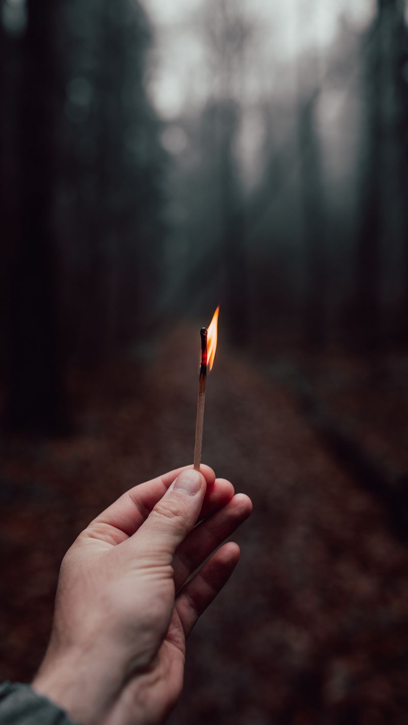 800x1420 Download Wallpaper 800x1420 Matchstick, Hand, Fire, Burn Iphone Se 5s 5c 5 For Parallax HD Background