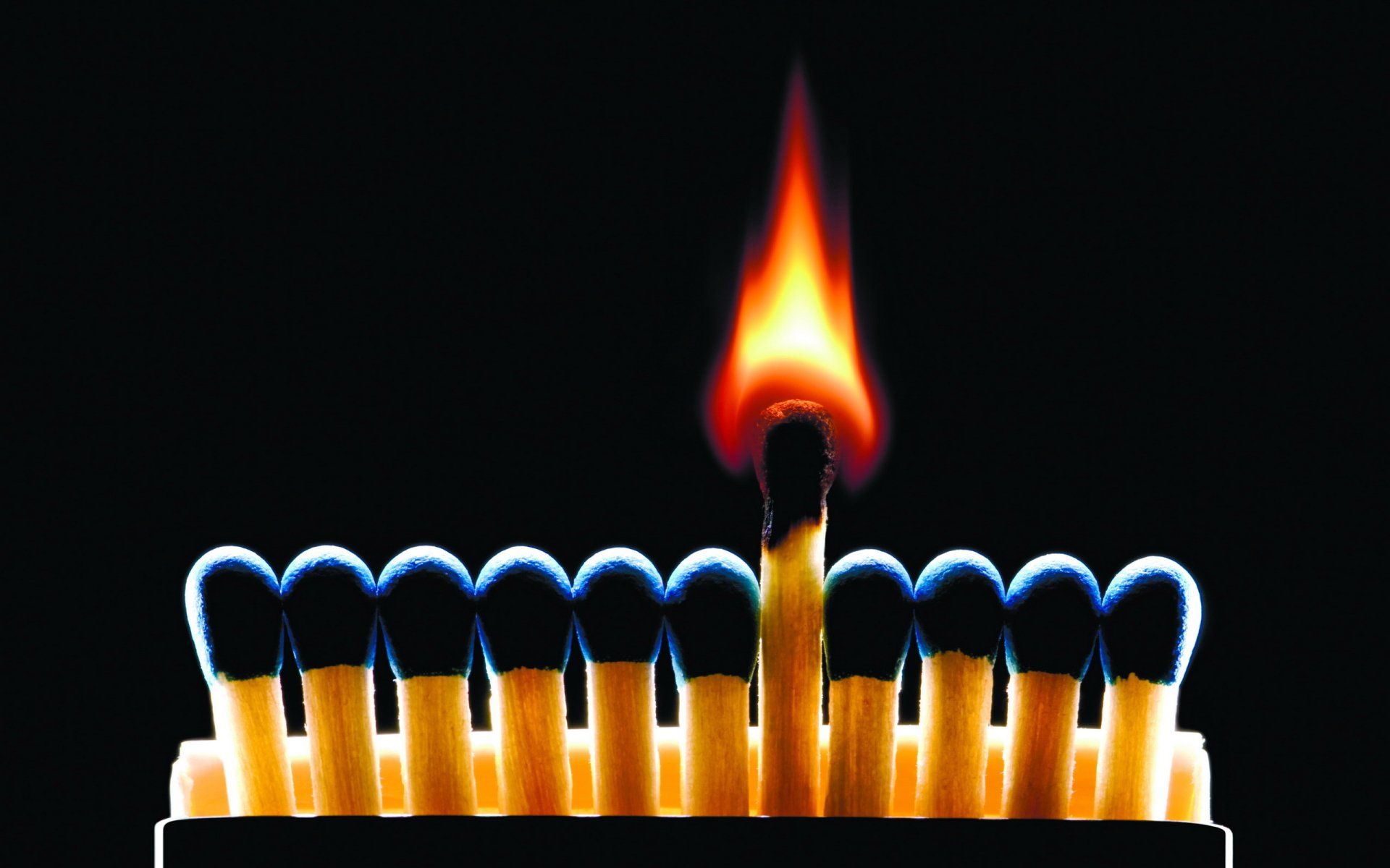 1920x1200 Ignited: Matchstick Photography