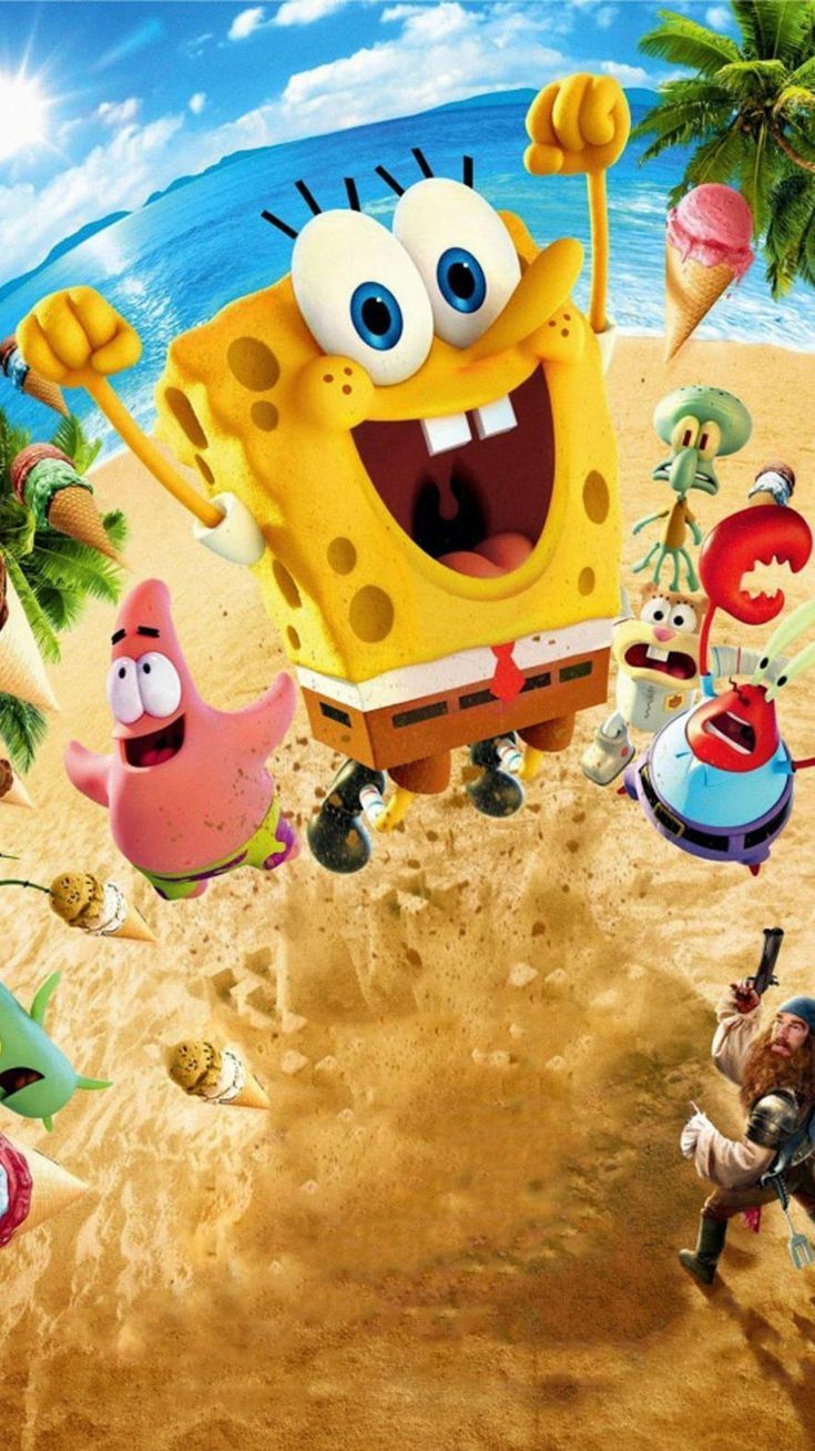 735x1308 Spongebob Squarepants Mobile Wallpaper 4k. Spongebob wallpaper, Spongebob iphone wallpaper, Cartoon wallpaper iphone