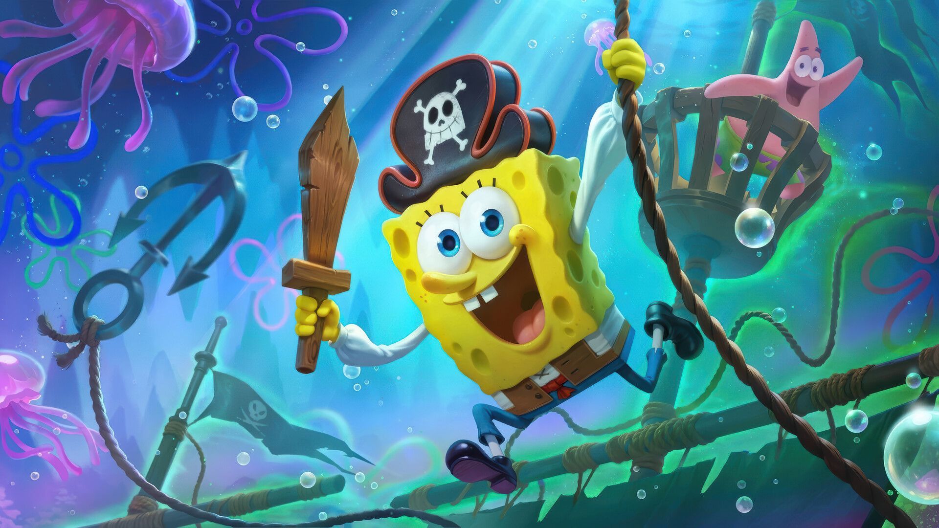 1920x1080 Cyclops SpongeBob Mobile Legends Wallpaper 4K HD PC
