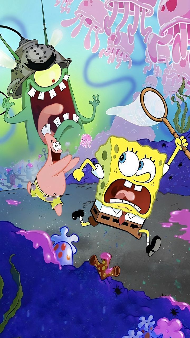 720x1280 Discover 30 wallpaper spongebob and spongebob wallpaper HD ideas. spongebob 1080p, spongebob squarepants wallpaper, spongebob and patrick 4k and more