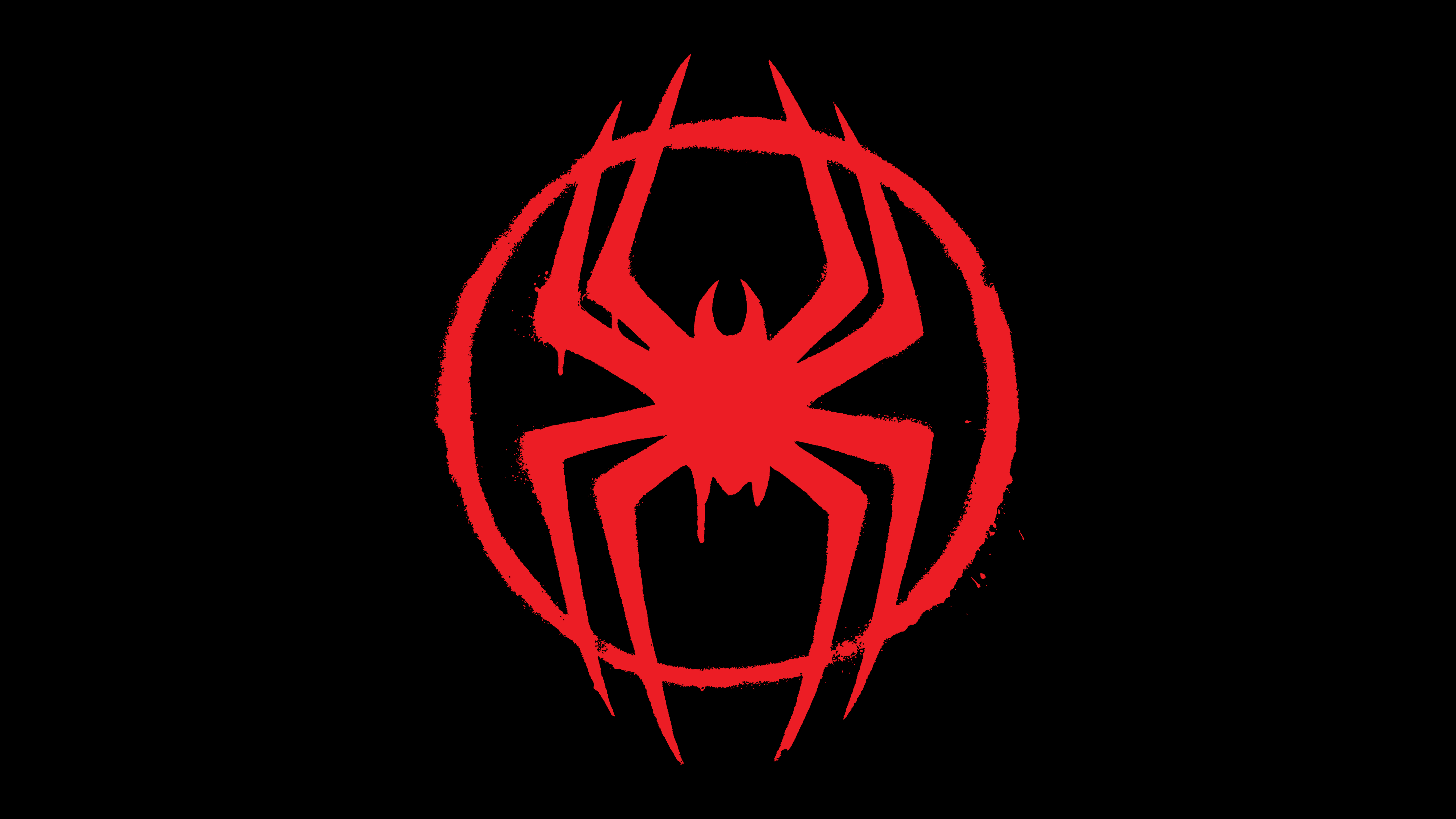 8000x4500 Spider Man: Across The Spider Verse Wallpaper 4K, Logo, 5K, 8K, AMOLED
