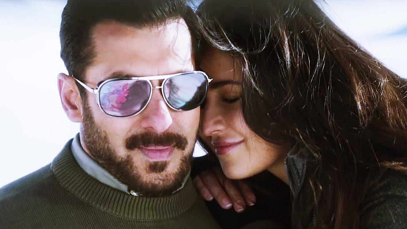 1400x788 Latest Salman Khan Katrina Kaif Tiger Zinda Hai Romantic Wallpaper.