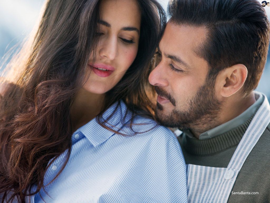 1024x768 Salman Khan And Katrina Kaif HD Wallpaper